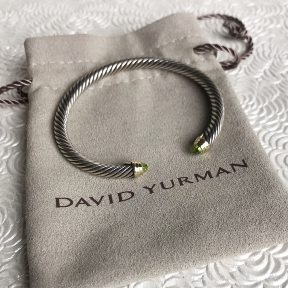 David Yurman | Cable Bracelet In Peridot